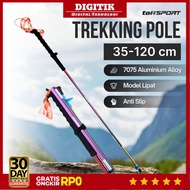 DIGITIK - TaffSPORT Folding Hiking Stick Trekking Pole 7075 Aluminum 120cm - 7075