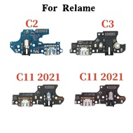 USB Charging Board For OPPO Realme C2 C3 C11 2020 C11 2021 Charger Port Connector Dock Replacement