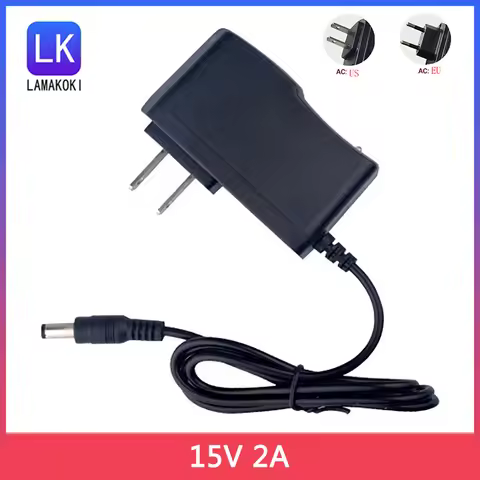 15V 2A Power Supply Charger Adapter for Marshall Stockwell Portable Wireless Bluetooth Speaker Adven