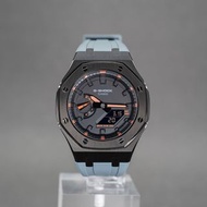 《改裝訂製》G-SHOCK特別限量版 男裝女裝手錶鋼錶 農家橡樹  Casioak Casio G Shock Special Limted Edition GA2100 Luxury Men Lad