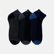 Byford 3pairs Mens Half Terry Ankle Socks BMS277481