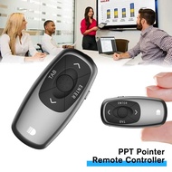 ﹍☢▫ Doosl 2 4GHz 100M Wireless Mini Presenter Clicker PPT Pointer Remote Controller Turn Volume Auto Sleep Flip Pen