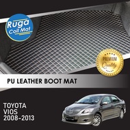 TOYOTA VIOS ( 2008 - 2013 ) Karpet Bonet Kulit PU PREMIUM QUALITY PU Leather Boot Carpet