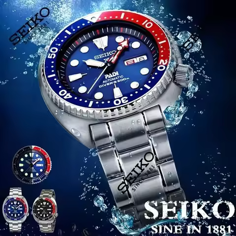 Seiko Japan Seiko 5 watch men's water ghost fashion dual calendar sports mechanical sports watch SRP