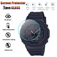 3Pcs 9H Tempered Glass For Casio G Shock GA-2100 GA-2000 GA-2110 GM-2100 GMA-S2100 GA-2200 GA-B2100 