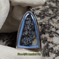 Pillar Leklai Pendant 柱子力泥吊坠 Leklai Amulet 马来西亚力泥 100% Natural Leklai