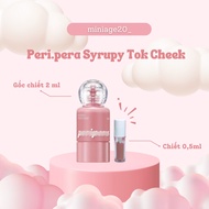 [ EXTRACT ] Peri pera Syrpy Tok cream blush extract 0.5ml easy to spread liquid cream
