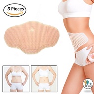 Hot 5Pcs Mymi Korea Women Girls Abdomen Treatment Wonder Slimming Patch Belly Wing