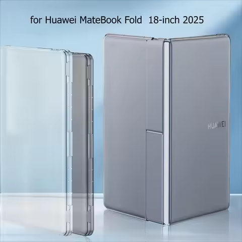 Ultra Slim Matte Cover for Huawei Matebook Fold Case 18 Inch 2025 ABS Transparent Shockproof Foldabl