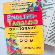 (SAP) English - Tagalog / Tagalog - English Dictionary Perpect To Education And Research