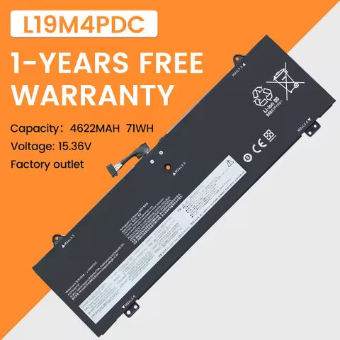 L19L4PDC L19C4PDC L19M4PDC Laptop Battery For Lenovo Yoga 14cACN 2021 Yoga 14c 2021 Yoga 7-14ITL5 7-