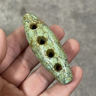 Collection Old Xiuyu Old Objects Old Jade Pick-up Dzi Beads Antiques Old Xiuyu Old Jade Turquoise Pe