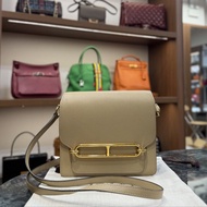 95%New Use Roulis Mini evercolor ghw風衣灰 #愛馬仕豬鼻子包