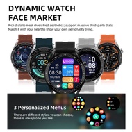 ORIGINAL HW3 PRO SMART WATCH VOICE ASSISTANT BLOOD SUGAR PRESSURE OXYGEN NFC IP67 WATERPROOF BLUETOO