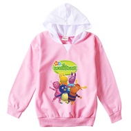 [In Stock] Backyardigans Anime Hoodies Boys Girls Pullover Top Autumn Kid's Clothes Cartoon Cotton Blend Outfits Girl Casual Long-sleeved