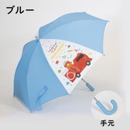 日本🇯🇵 Tomica & Tom 兒童消防車圖案 單邊邊明 雨傘 直遮 50cm 小童 男童