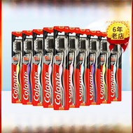 Dalam stok # Colgate Fine Bristle Gum Care Berus Gigi Arang Pek Tunggal Bulu Lembut Arang Berus Gigi