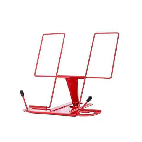 Folding Metal Student Stationary School Office Adjustable Read Rack Read Bookshelf Book Holder Book 