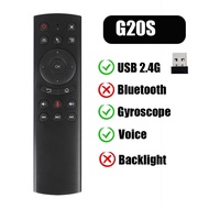 Hot G20s pro voice remote control 2.4g wireless Bluetooth air mouse G20 BT microphone gyroscope IR l