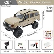 WPL C54 C54-1 1/16 RC Car Toyota LC80 Model 2.4G 4X4 Off Road Remote Control LED Climbing RC Truck E