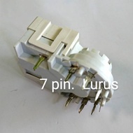 Straight 7 pin crt socket