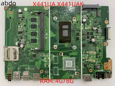 X441UV Mainboard For ASUS X441UA X441U F441U A441U X441UVK X441UAK Laptop Motherboard With I5-7200 R