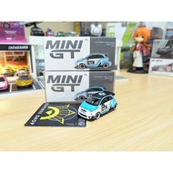 Mini GT 1051 Abarth 595 LB Works x Abas Works IZTK