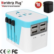 4usb Multi-Country Conversion Plug Ireland Poland Travel Plug European Standard Multifunctional Trav