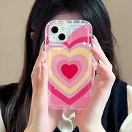 Photo frame airbag case for iphone 14promax 11 13 12 7Plus X XS Max Cute Color Love cover