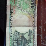 uang kuno 500 rupiah tahun1992