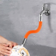 Flexible faucet extension tube,Sink faucet extension cord can rotate 720 in all directions Faucet ex