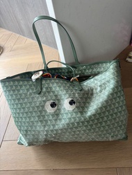 ANYA HINDMARCH Eyes Green Tote Bag