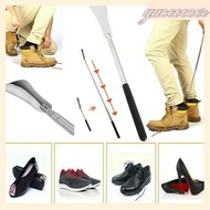 YACEOOCER Shoe Puller, Stainless Steel Retractable Shoe Assistant, Gifts Lazy Shoe Horn Adjustable G