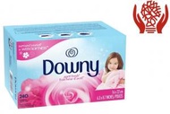 Downy - 240 片, 柔軟織物柔軟劑乾燥片，April Fresh