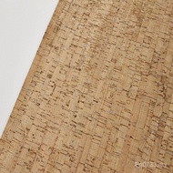Fabric Cork Eco-friendly Cloth Printed Grain Oak Bark Wallpaper Wallet Composite Natural Cork Cork L