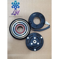 AIR COND MAGNET CLUTCH COMPRESSOR PULLEY SET CLUTCH SET PERODUA MYVI 2018 1.3 4PK