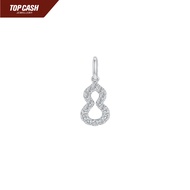 Top Cash Jewellery 10K Lab Grown Diamond Hulu Pendant