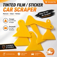 Small Film Wrap Plastic Scrapper Foils Cleaner Air Bubble Remover Sticker Install Tool Car scraper k
