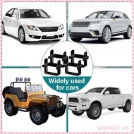 [SzxmkjacMY] 4x Leaf Spring Clamp Kit 2.5inch for Trailer Control of Axle Torque Ski Boat Black