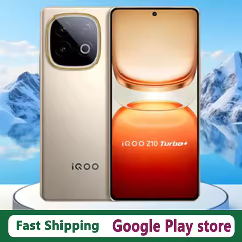 Offical New Vivo Iqoo Z10 Turbo Plus Android Phone 90W Charge 6.78" AMOLED 144HZ Dimensity 9400+ 50.
