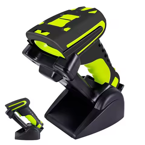 Handheld Wired 1D 2D Qr For Receipt Cash Register Inventory Barcode Reader Wireless Laser Barcode Sc