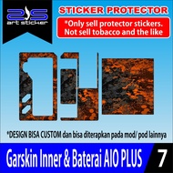 SKIN Sticker Garskin INNER & Baterai Manto Aio Plus Haloween