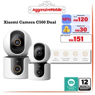 [MY XM] Xiaomi Camera C500 Dual [Dual cameras | AI monitoring modes]  - 1 Tahun Jaminan