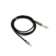 3.5mm to 6.35mm Adapter Aux Cable Male to Male for Mixer Amplifier CD Player Speaker 3.5 Jack to 6.5