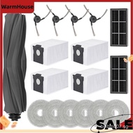 Accessories for Dreame X40 Ultra Robot Vacuum Replacement Parts Main Side Brush Hepa Filter Mop Pad 