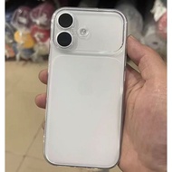 Second to 17 Large Window Phone Case Suitable for Apple 11/16/17 Phone Case 13/14 Transparent xr Uni