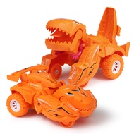 ไดโนเสาร์เปลี่ยนรถการเปลี่ยนรูปสมจริง Inertial Scooter เด็กวัยหัดเดินของเล่นเด็กของขวัญ