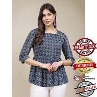 Kurti Indian Women Kurtis Top Saree Sari Punjabi Suit Readymade Kurti UD39416APTP