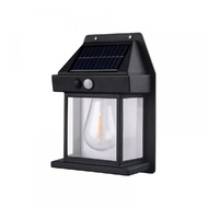 Warm LED Solar Wall Light Outdoor Lighting Motion Sensor Automatic Night Light Lampu Solar Dinding D