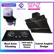 [Fast Delivery & Free Gift] SENZ LINEA Heat Pro intelClean Cooker Hood Penyedut Asap Dapur Masak | S